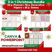 Cheerful Christmas Bundle 3-in-1 PLR