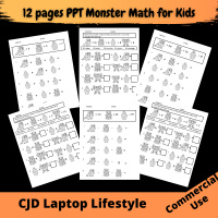 Silly Monster Math with Pictographs