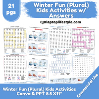 Winter Fun Kids PLR Pack