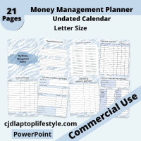 Money Management PLR Planner