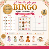 Adorable Angels Bingo Kit