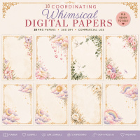16 Whimsical Digital Papers