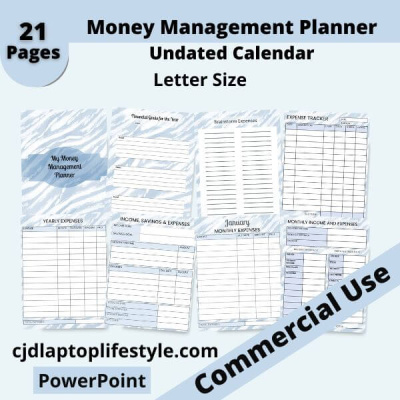 Money Management PLR Planner