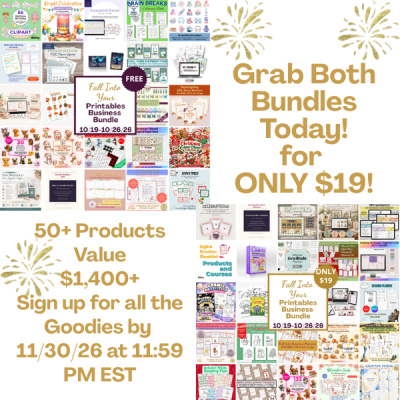 Fall Into Your Printables Business Bundle -VIP