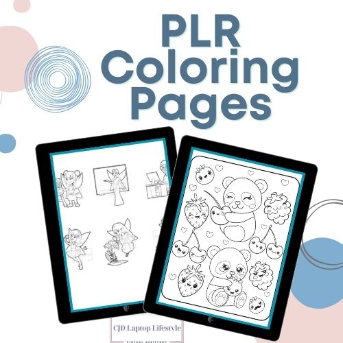 PLR Coloring Pages