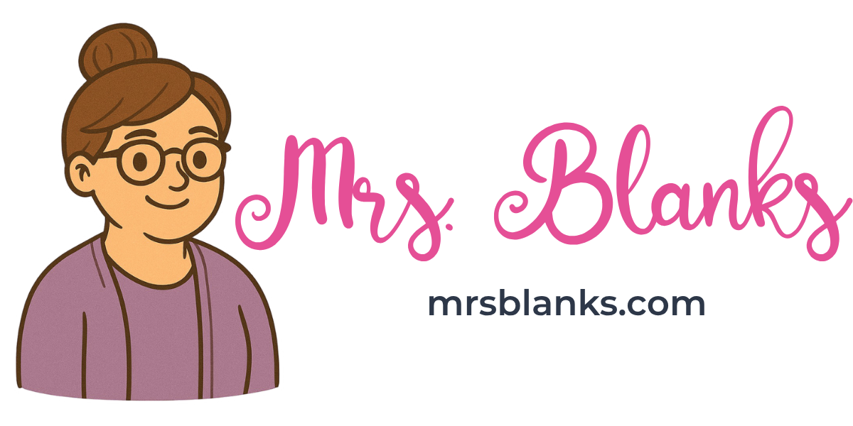Mrs. Blanks Logo